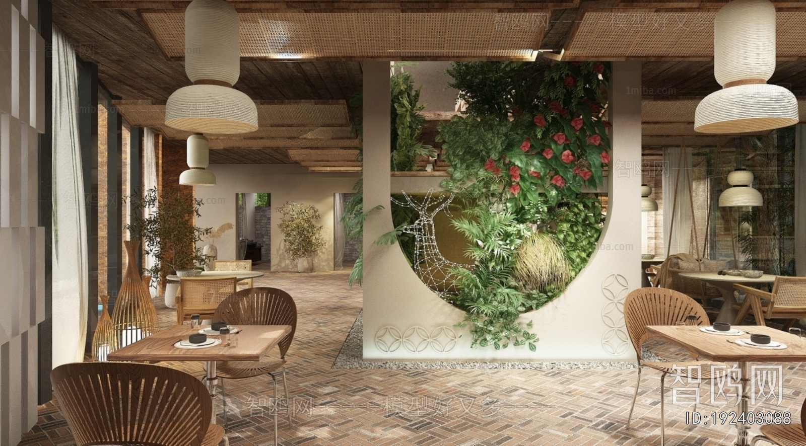 Wabi-sabi Style Restaurant