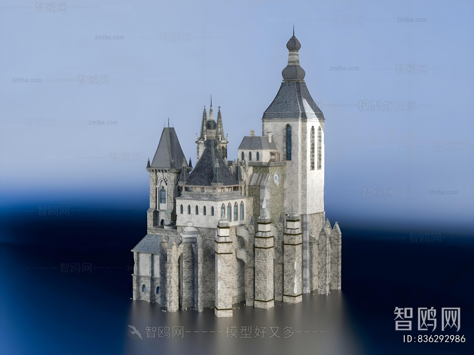 Simple European Style Religious Architecture