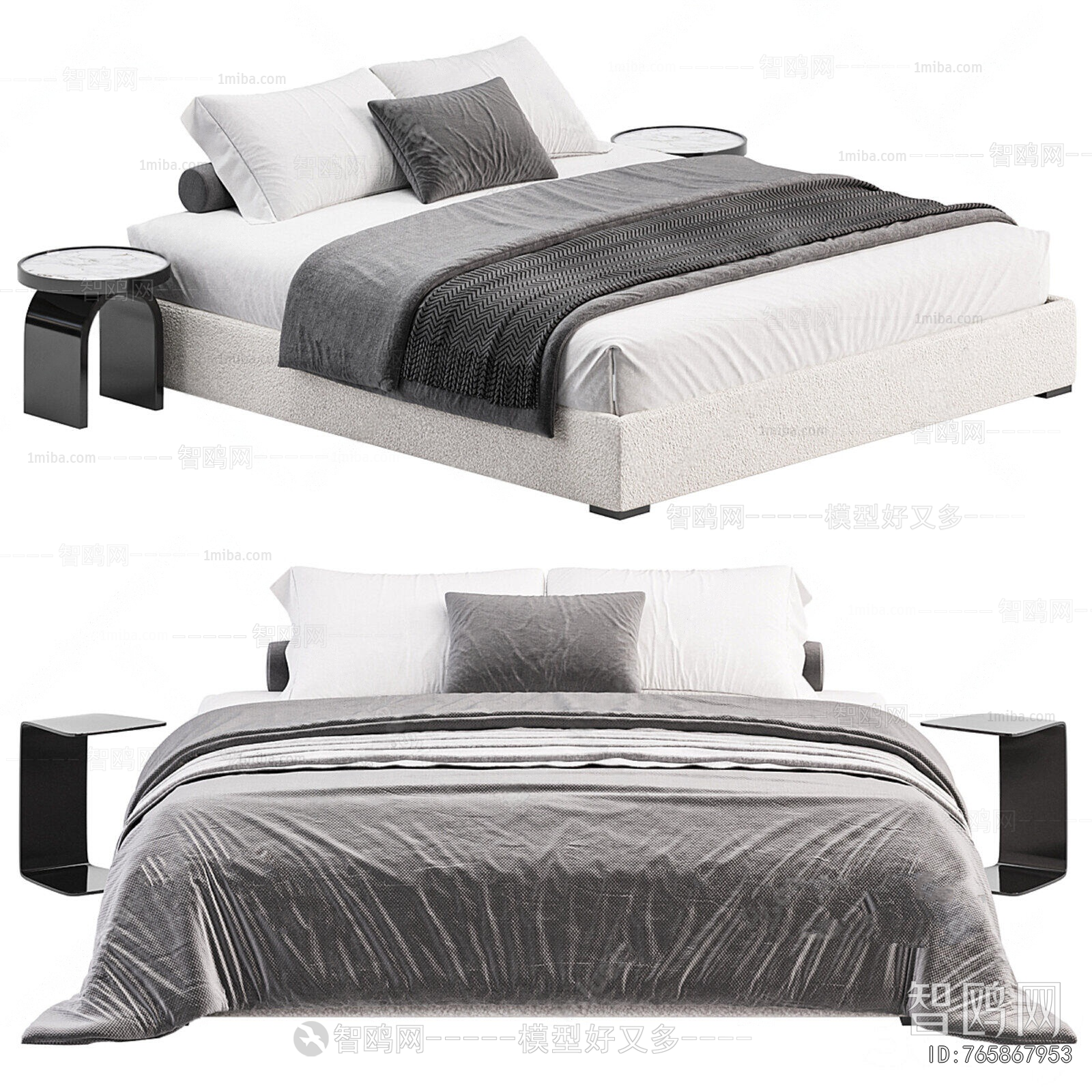 Modern Double Bed