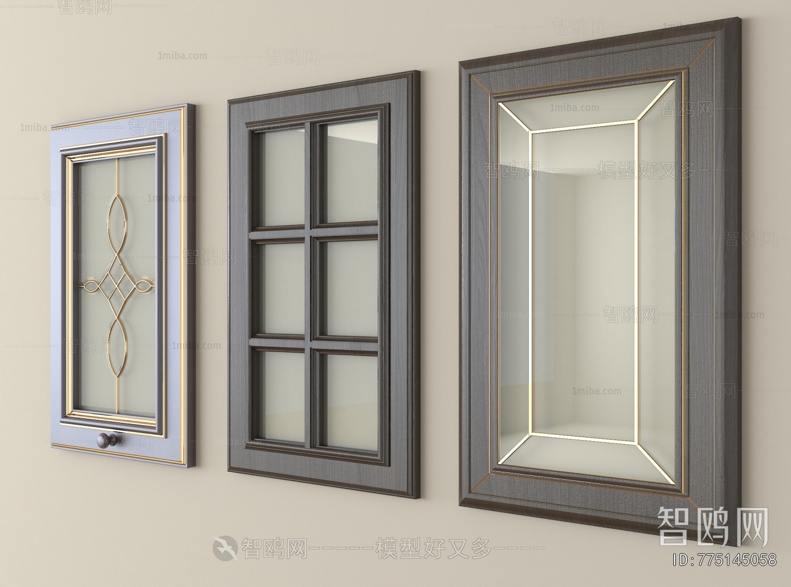 New Chinese Style Door Panel