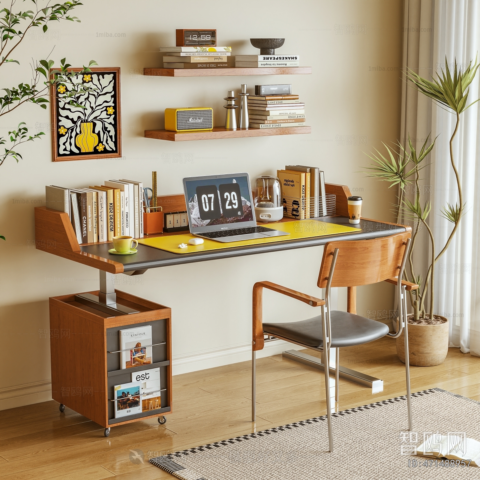 Modern Computer Desk And Chair