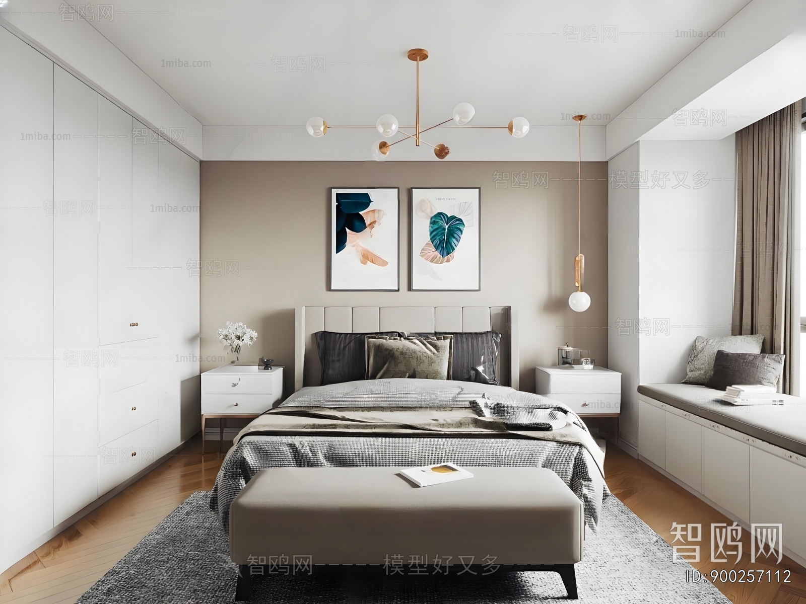 Nordic Style Bedroom