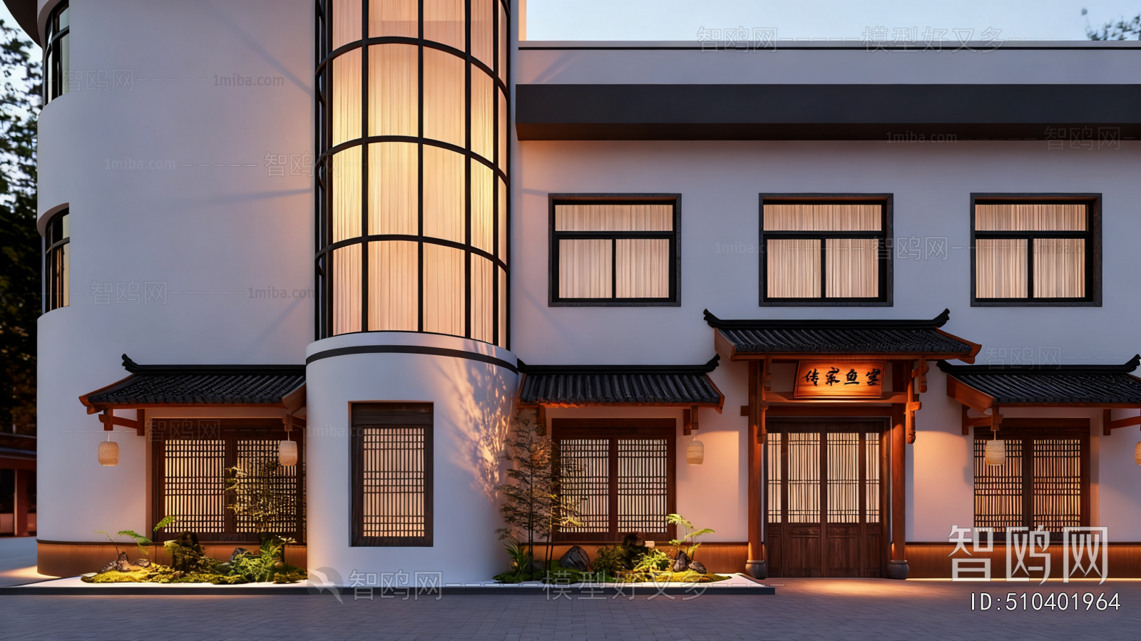 New Chinese Style Facade Element