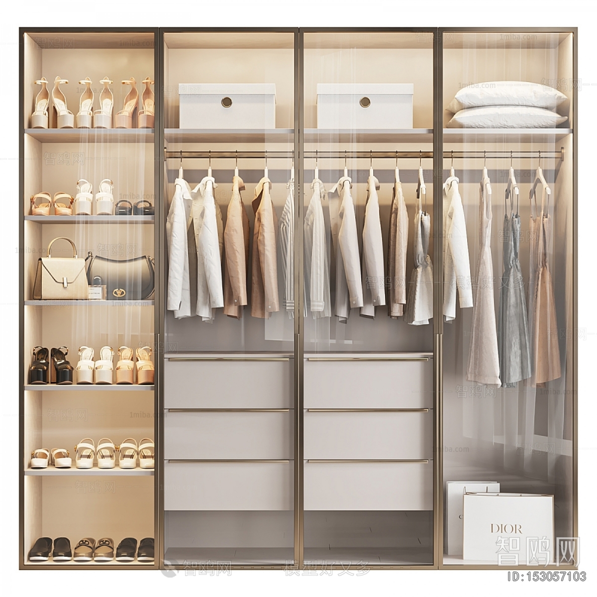 Modern The Wardrobe