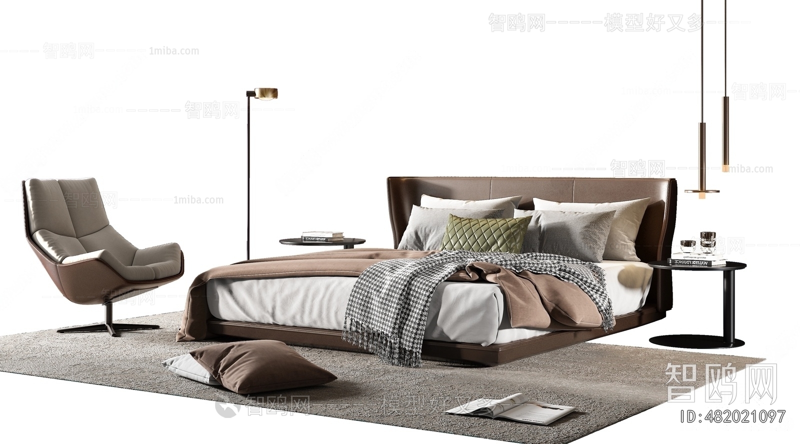 Modern Double Bed