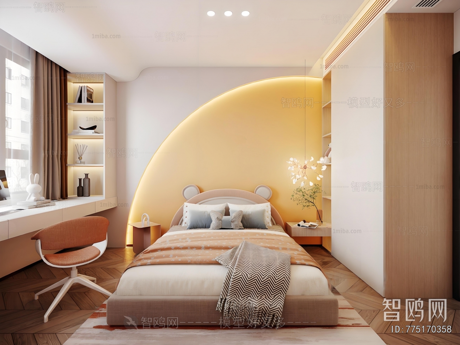 Modern Girl's Room Daughter's Room