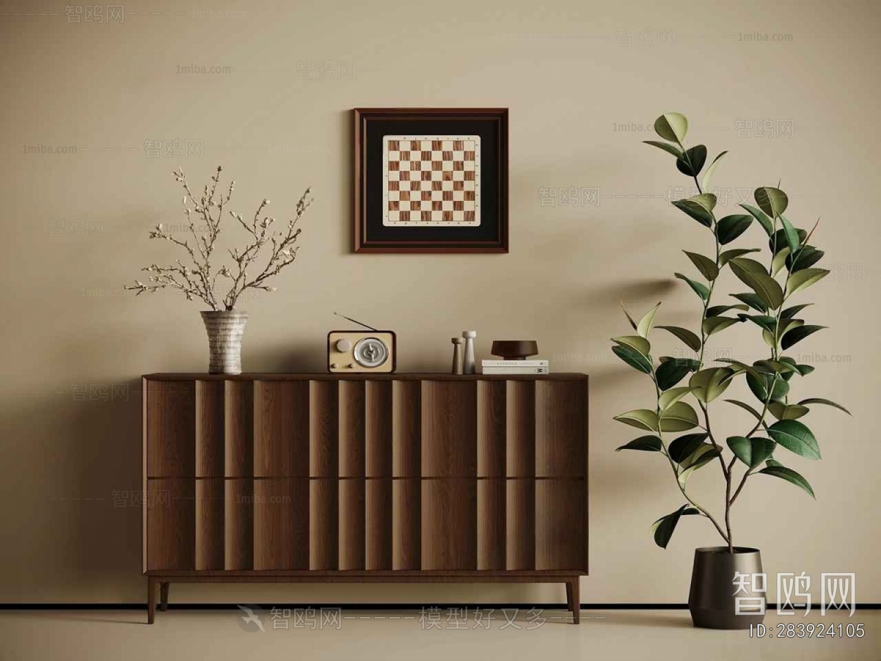 Modern Entrance Cabinet