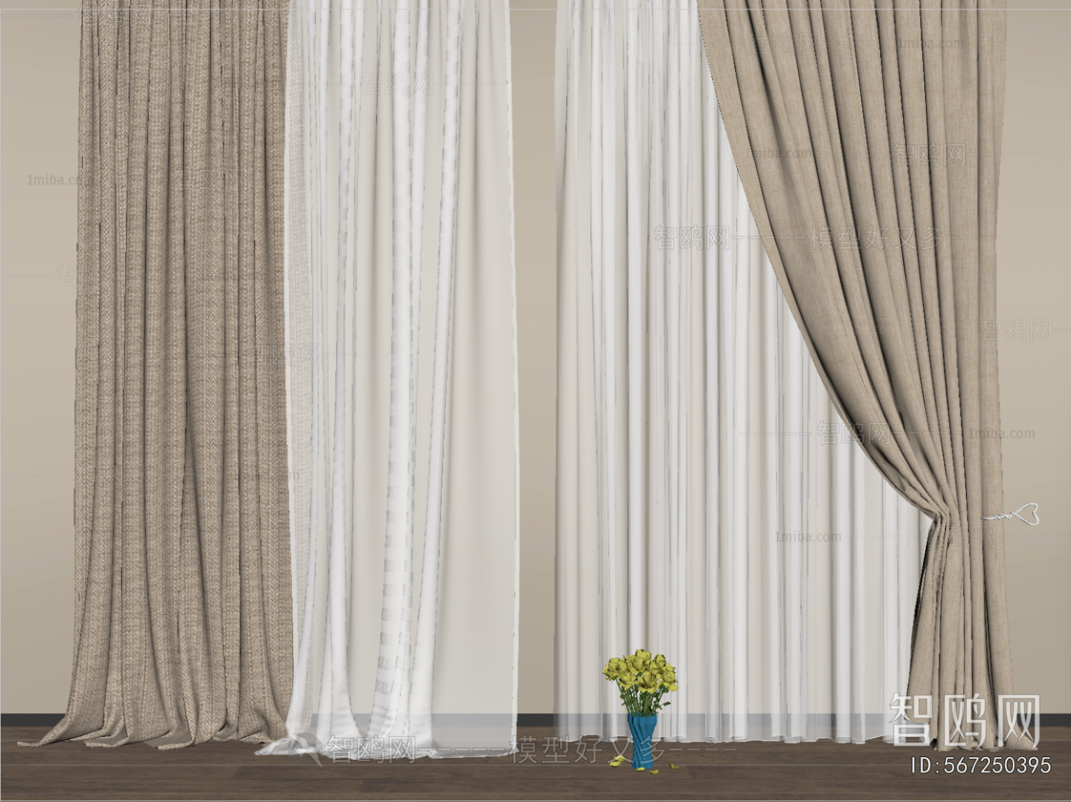 Modern The Curtain