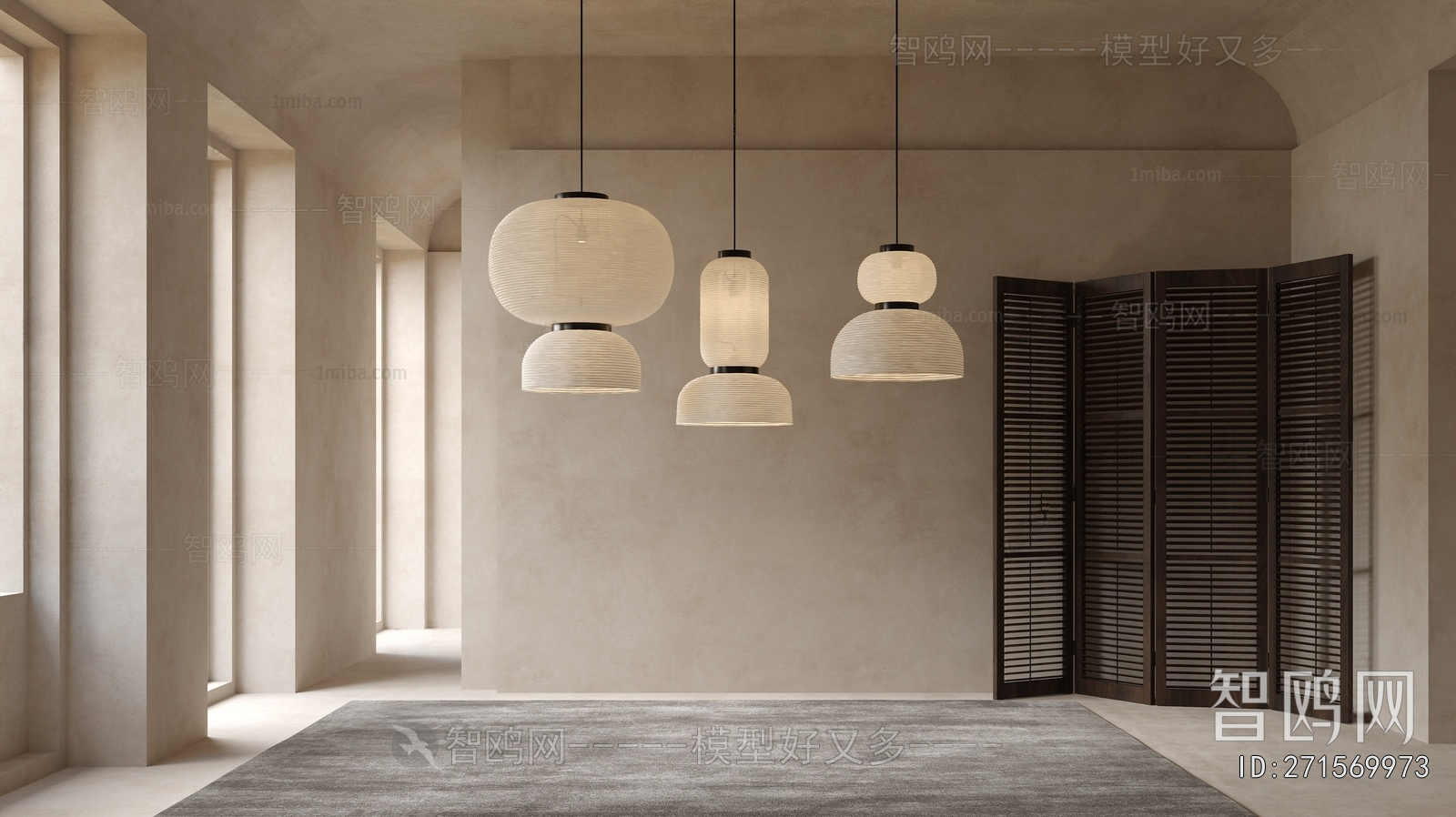 Wabi-sabi Style Droplight