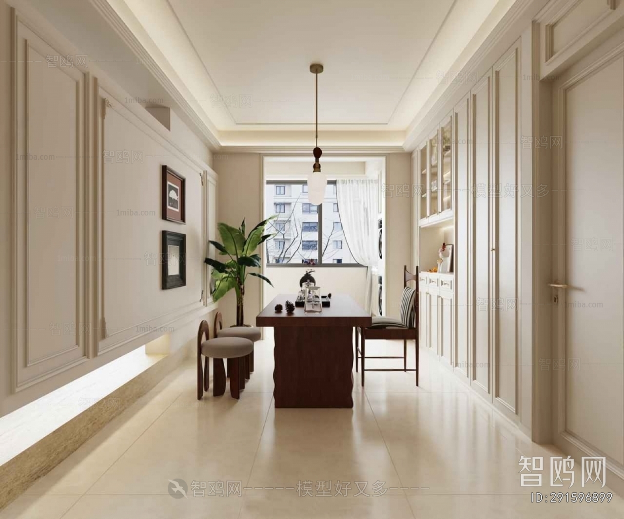 American Style Study Space