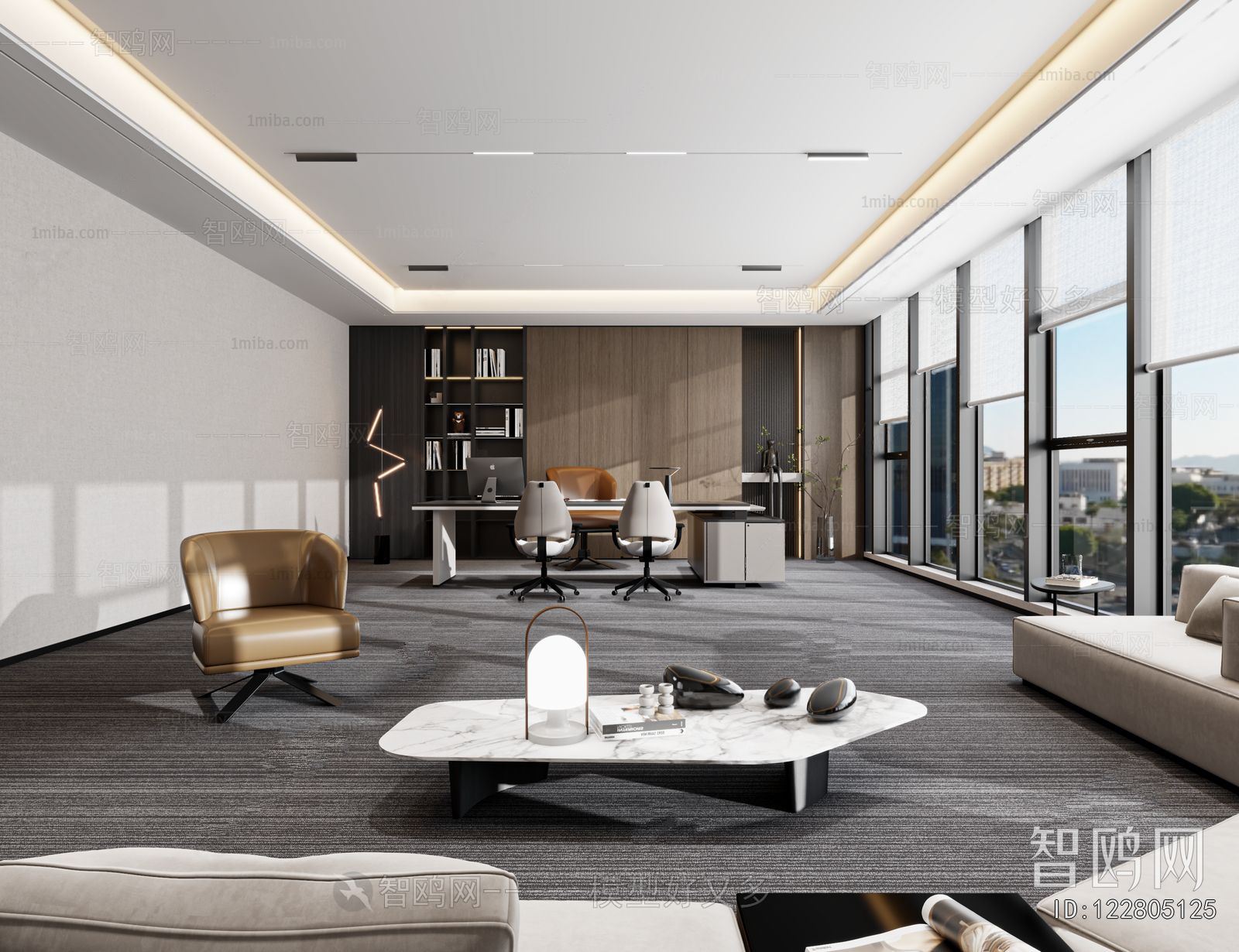 Modern Manager's Office