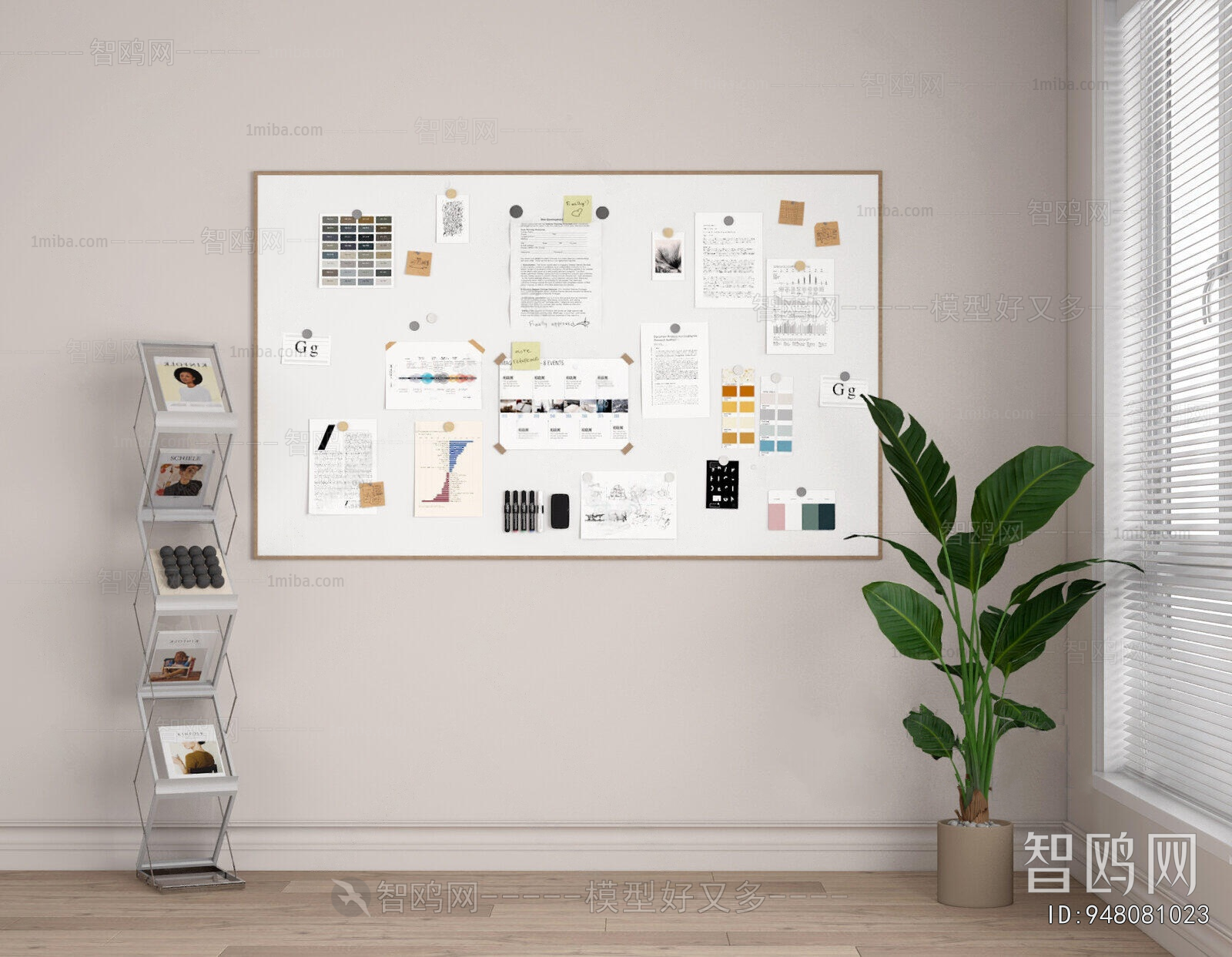 Modern Blackboard/whiteboard