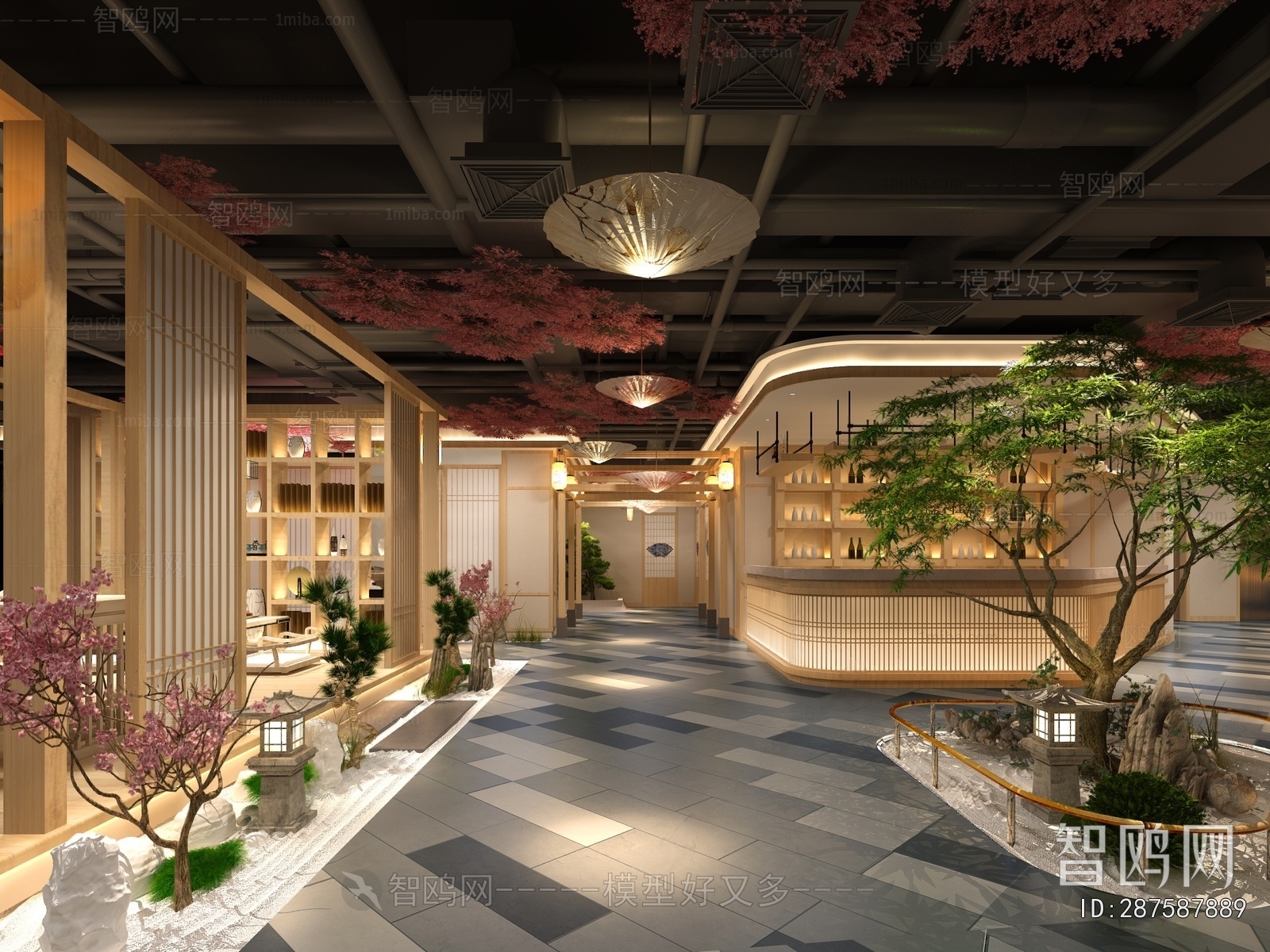 New Chinese Style Teahouse Tea House