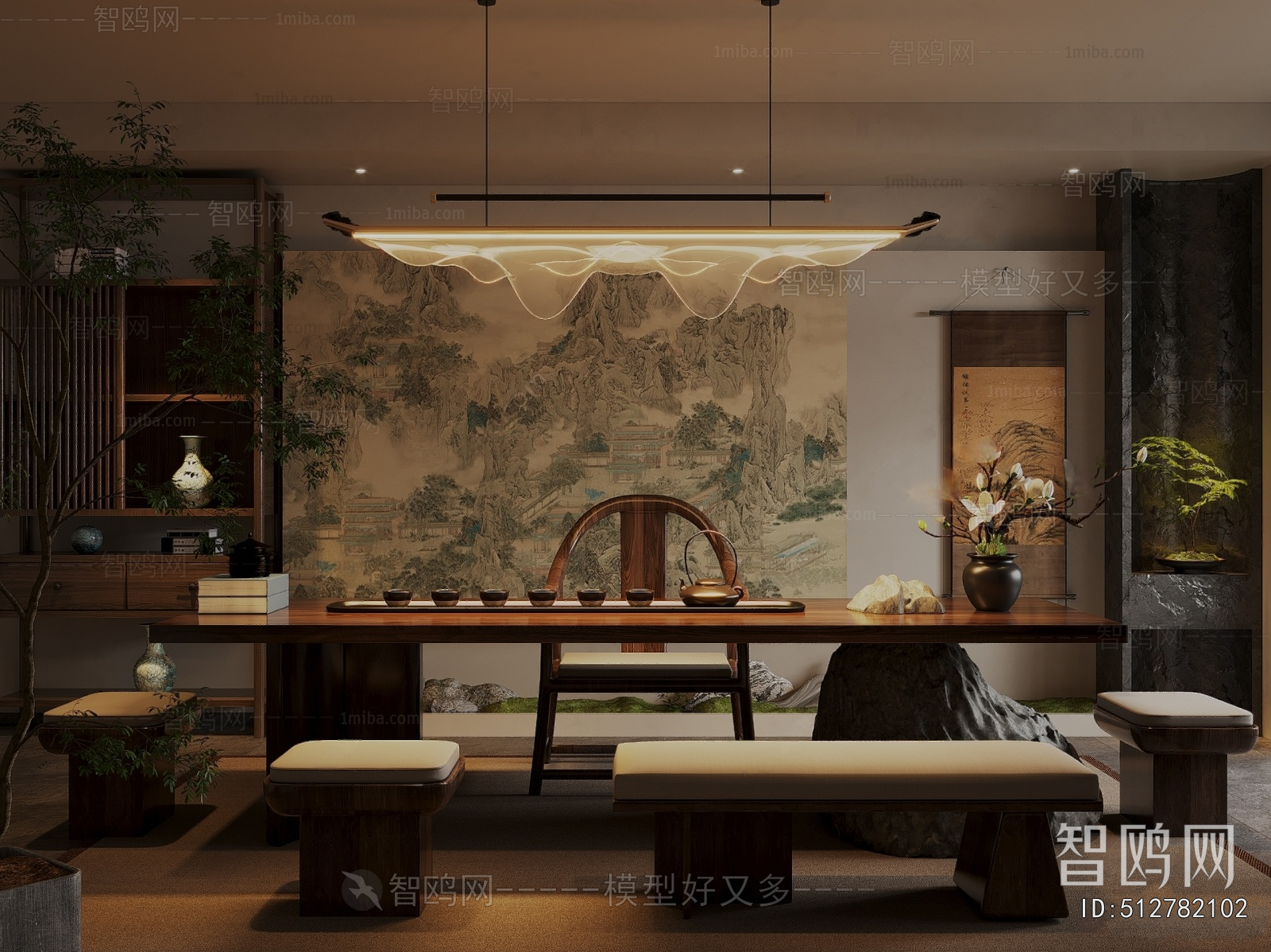 New Chinese Style Tea House