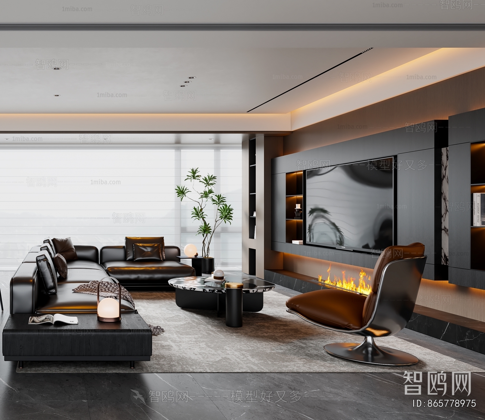 Modern A Living Room
