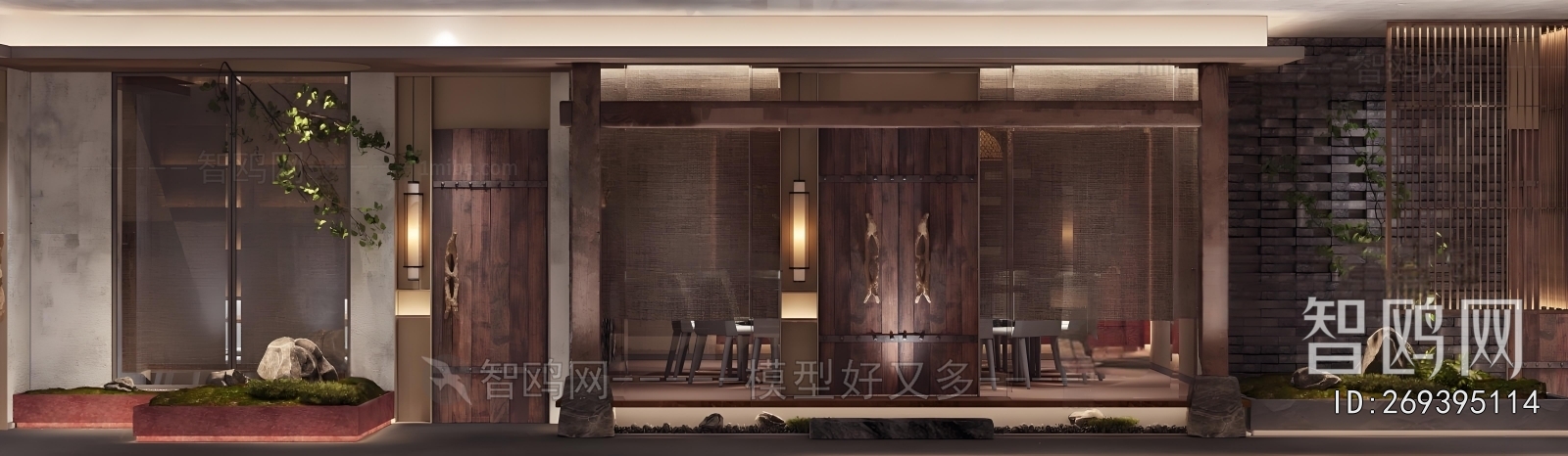 New Chinese Style Restaurant Box