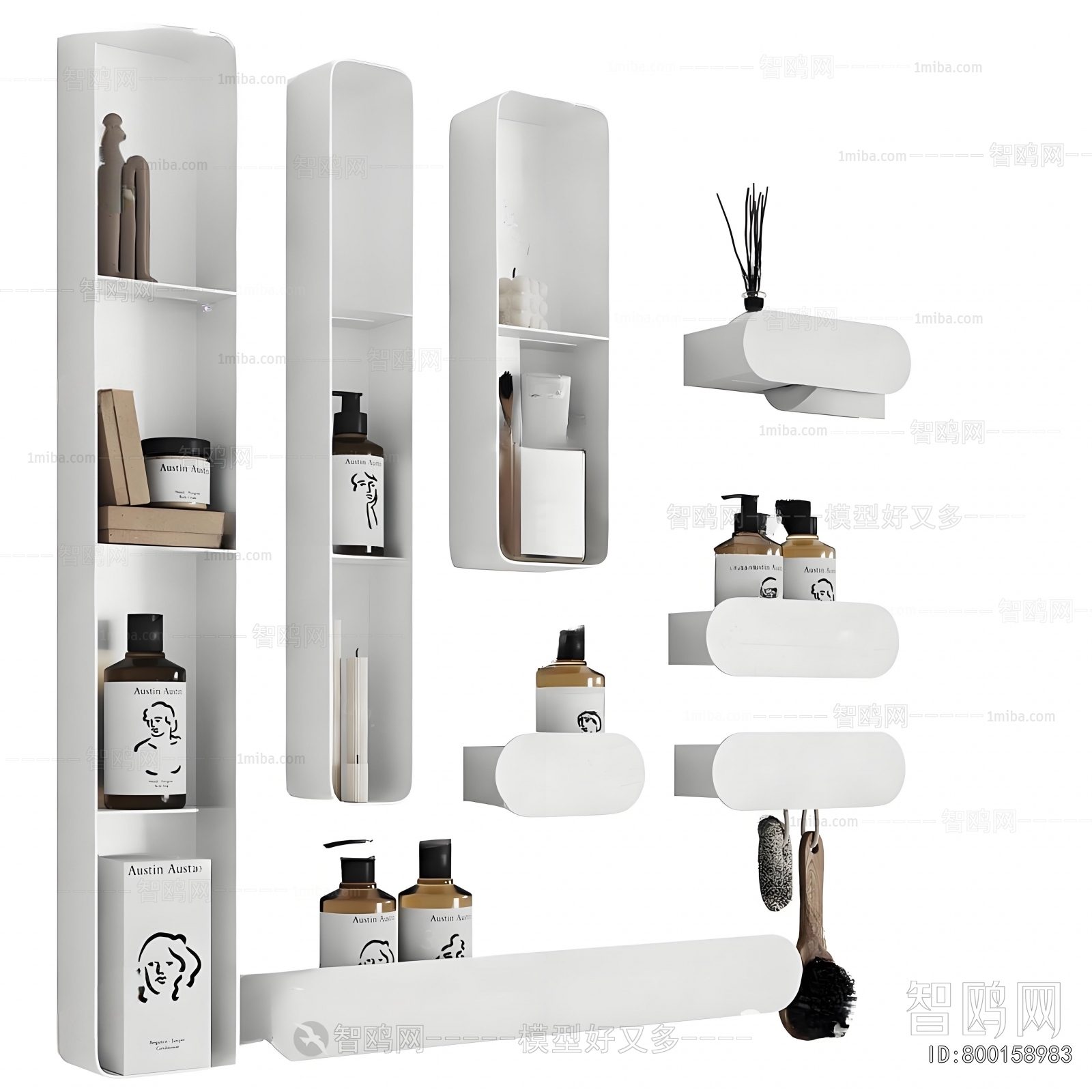 Modern Bathroom Set