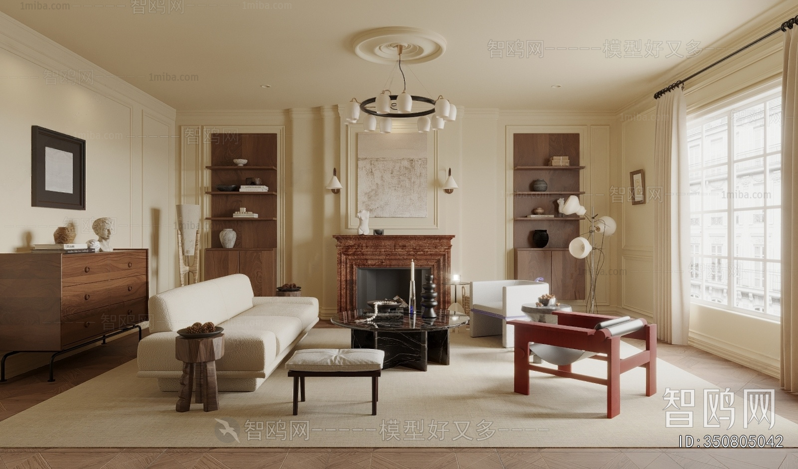 French Style A Living Room