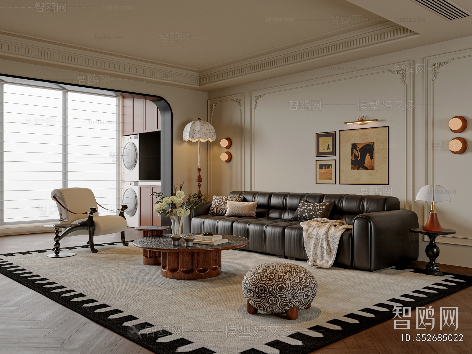 French Style A Living Room