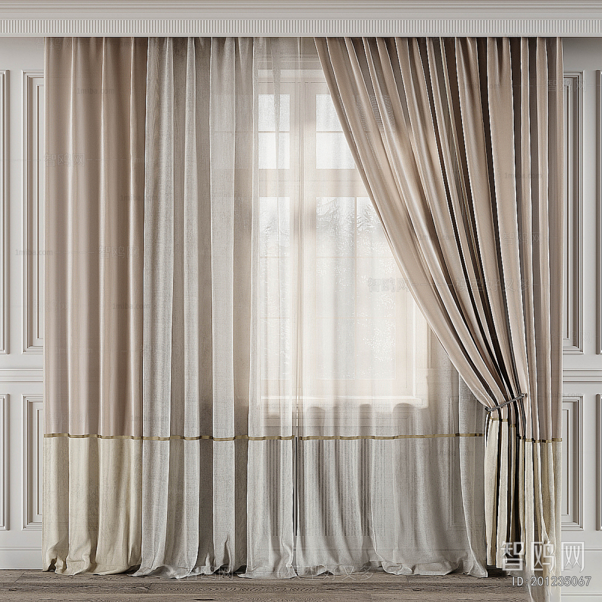 Modern The Curtain