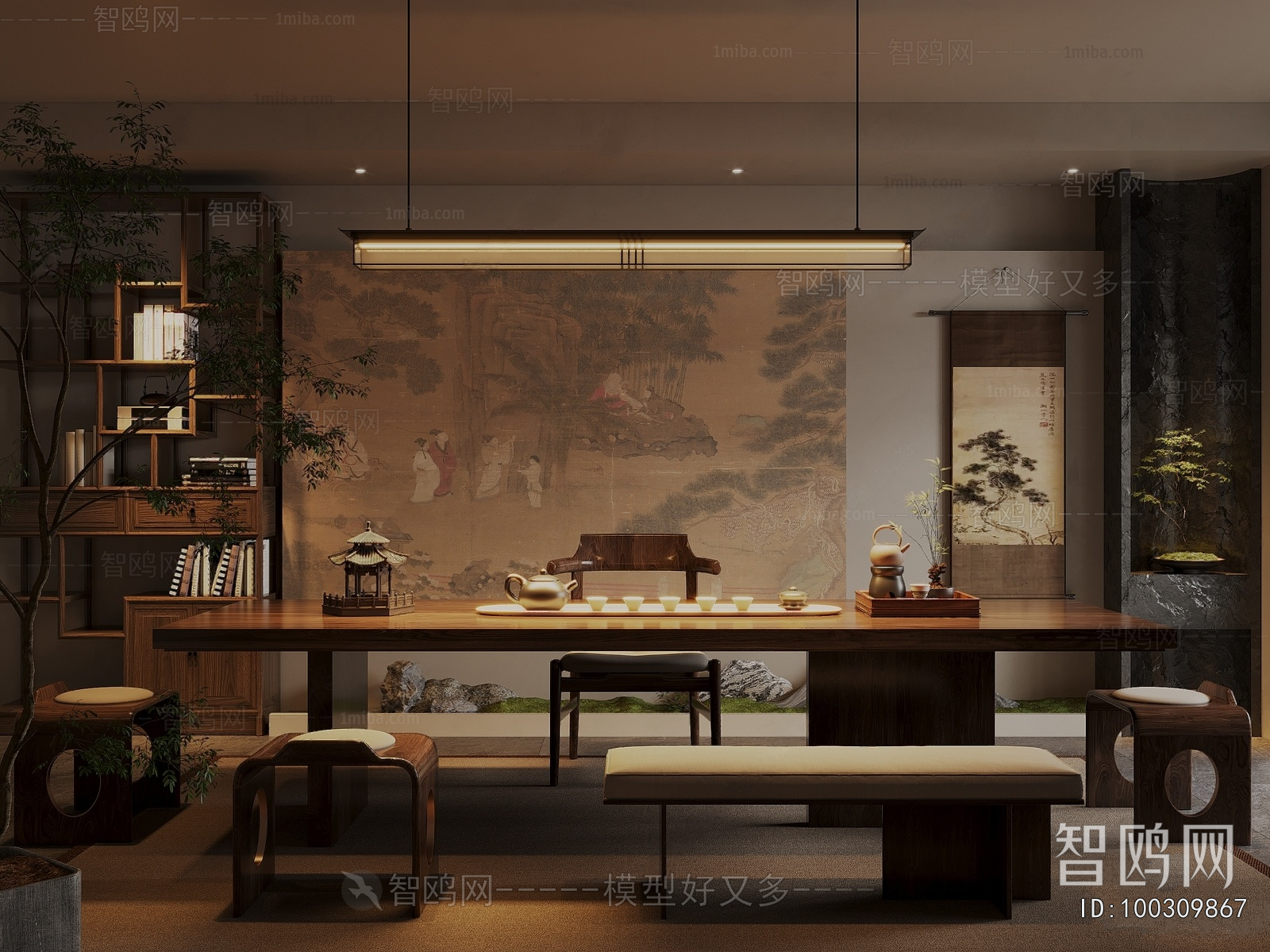 New Chinese Style Tea House