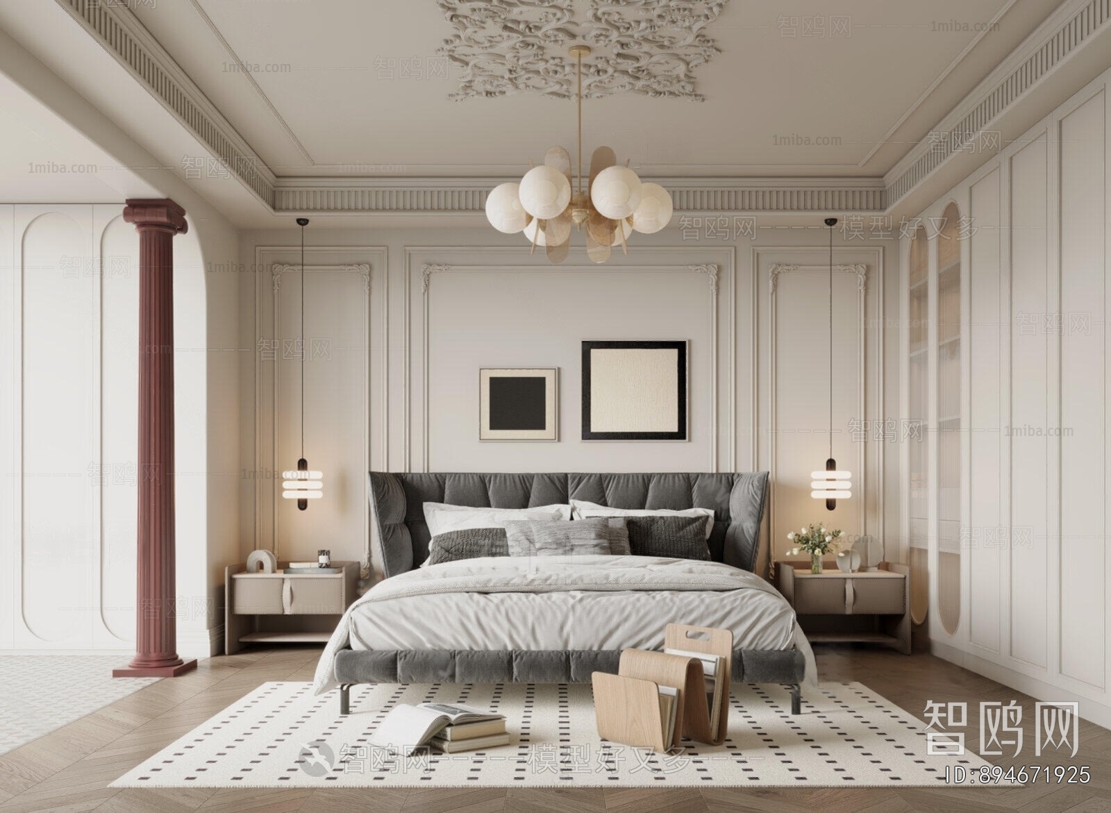 French Style Bedroom