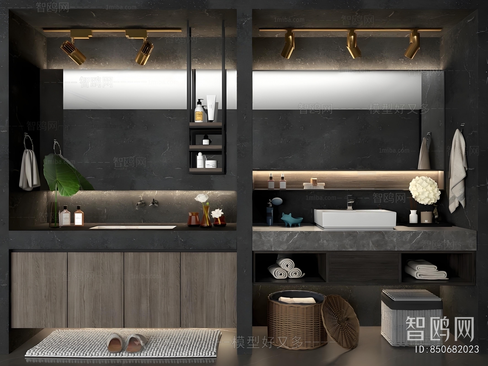 Modern Bathroom Cabinet