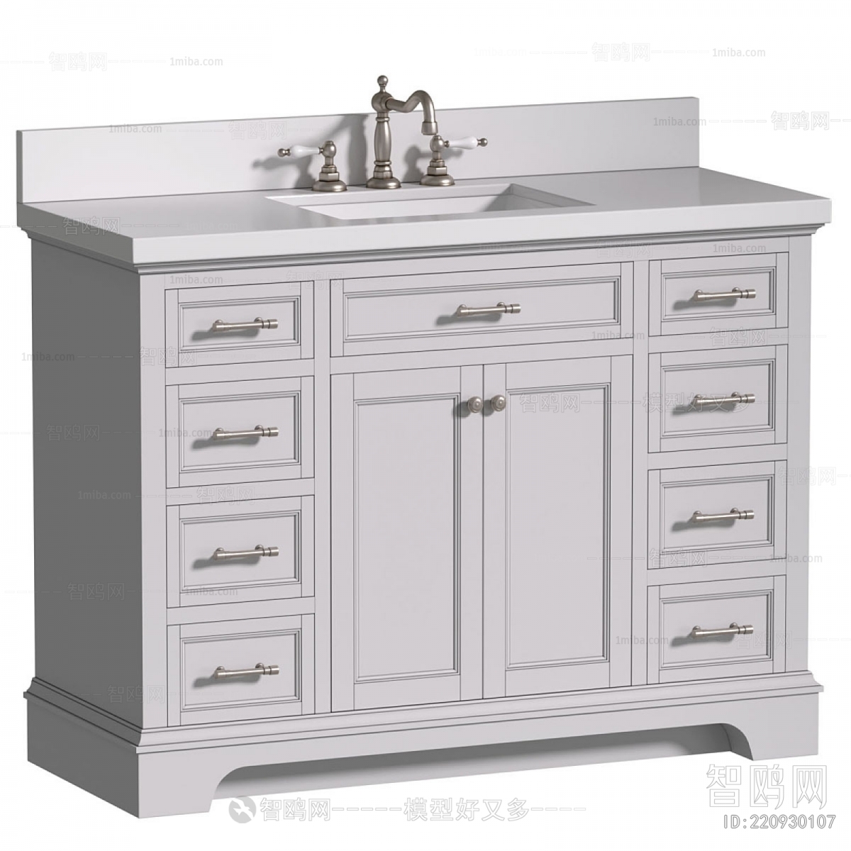 European Style Bathroom Cabinet