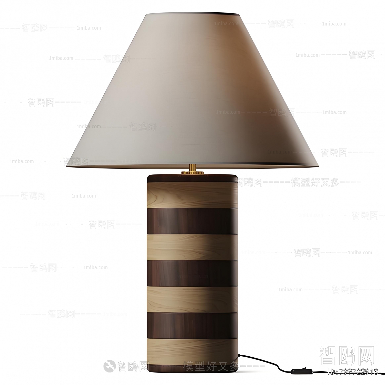 Wabi-sabi Style Table Lamp