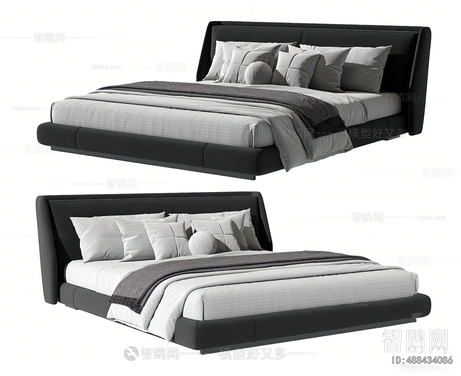 Modern Double Bed