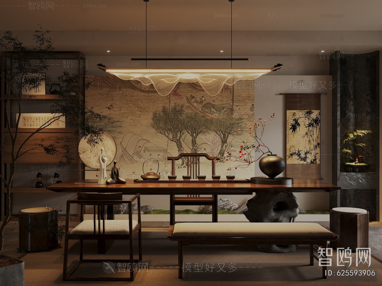 New Chinese Style Tea House