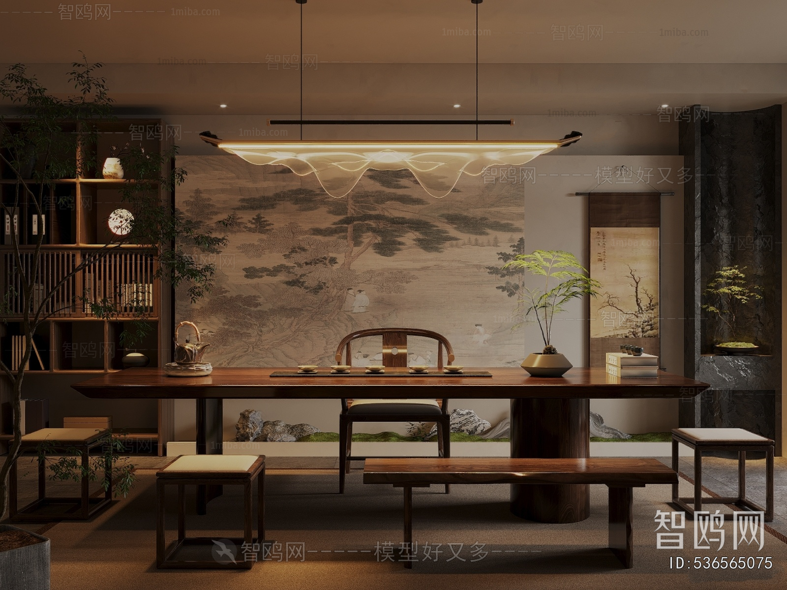 New Chinese Style Tea House