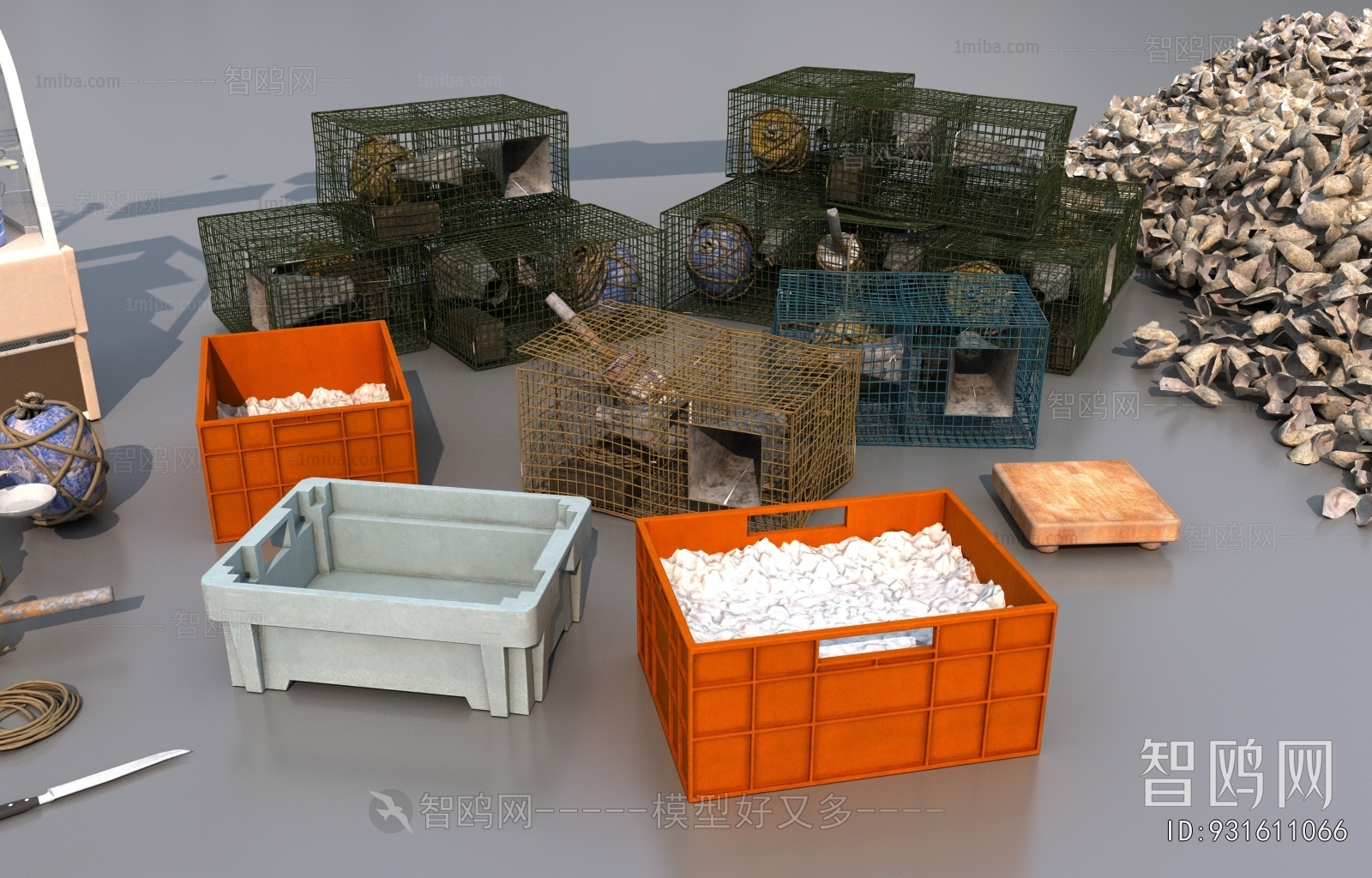 Modern Supermarket Shelf