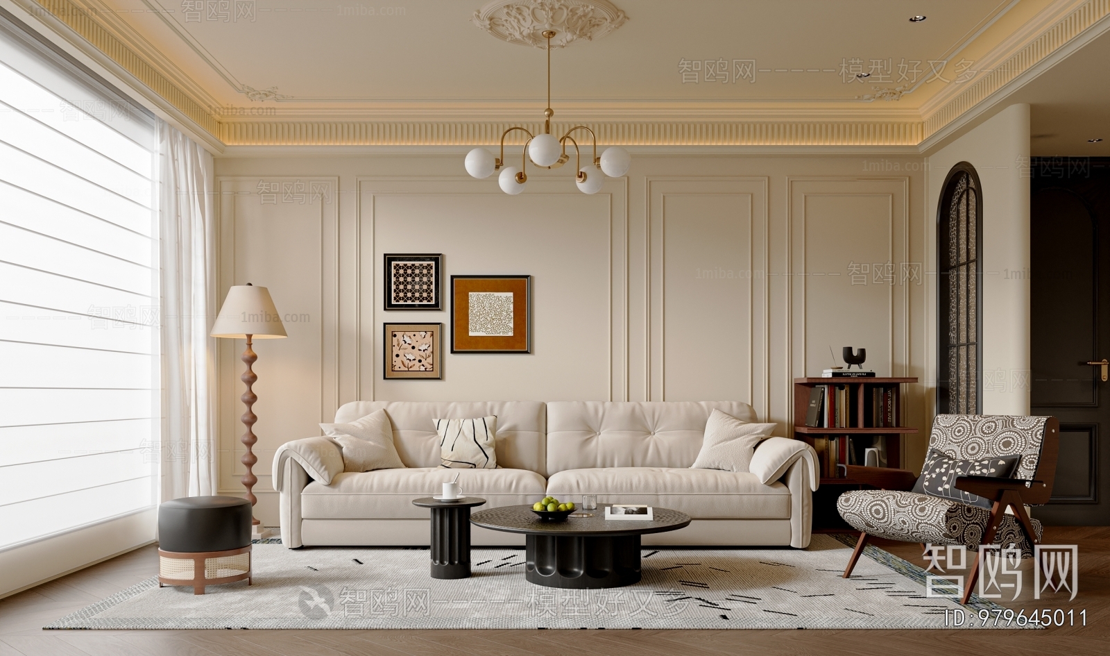 French Style A Living Room