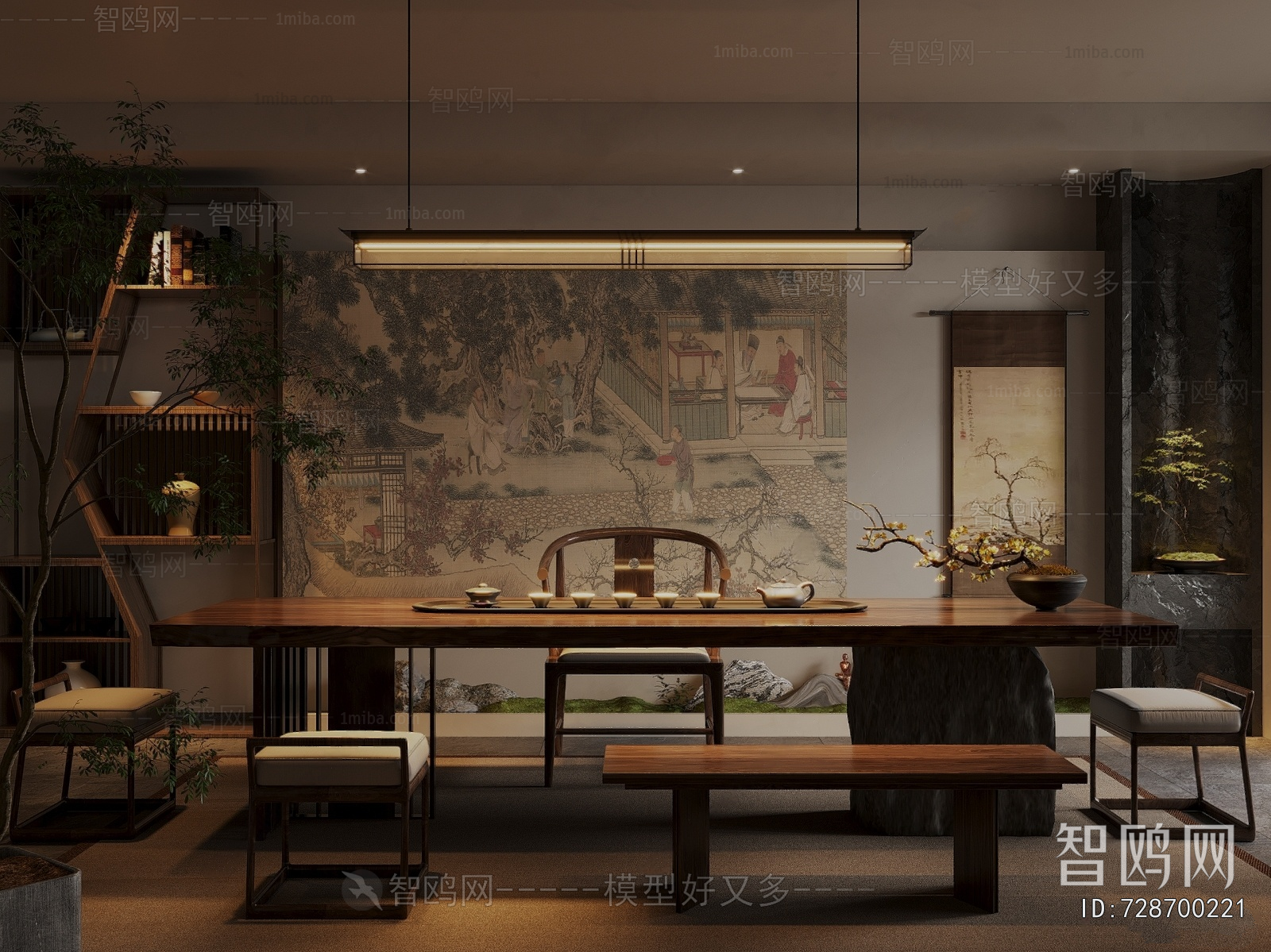 New Chinese Style Tea House