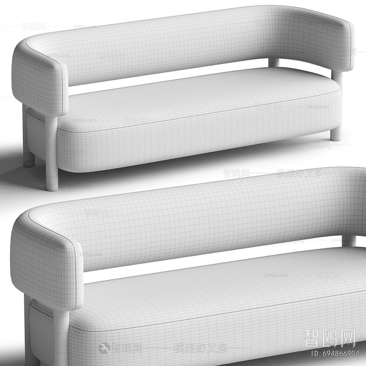 Modern Three-seat Sofa
