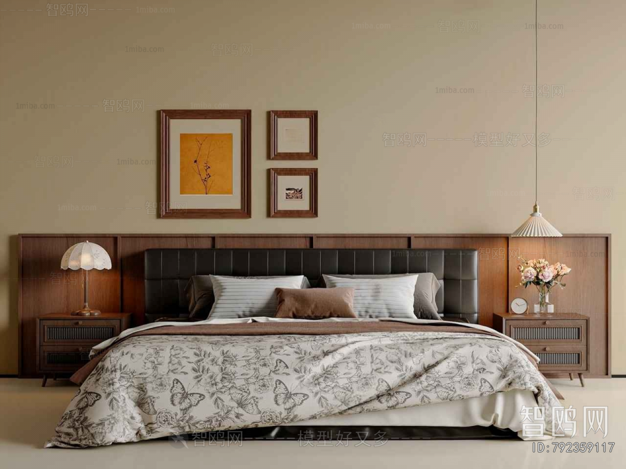 French Style Double Bed