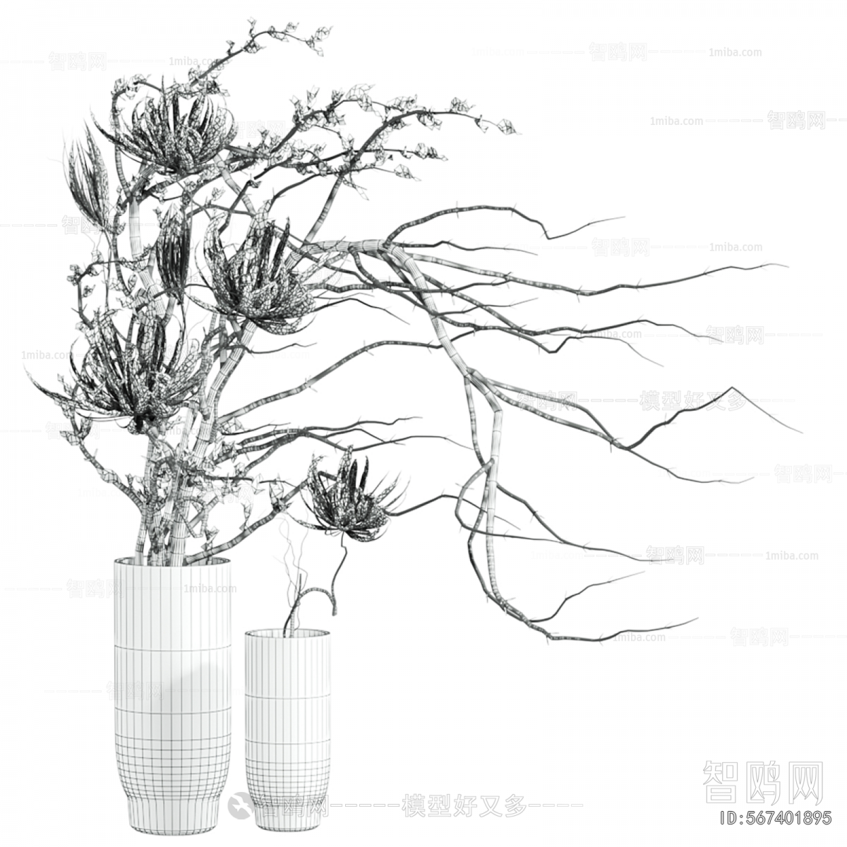 Modern Aquatic Green Plant