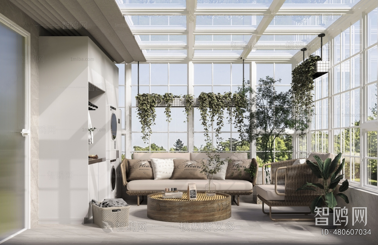 Modern Glass Sun Room