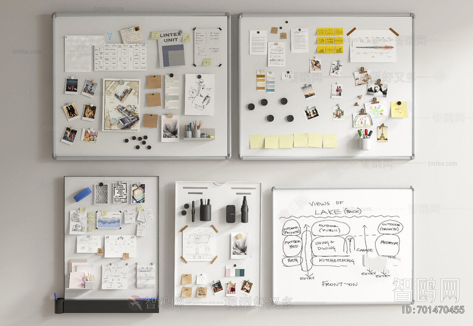 Modern Blackboard/whiteboard