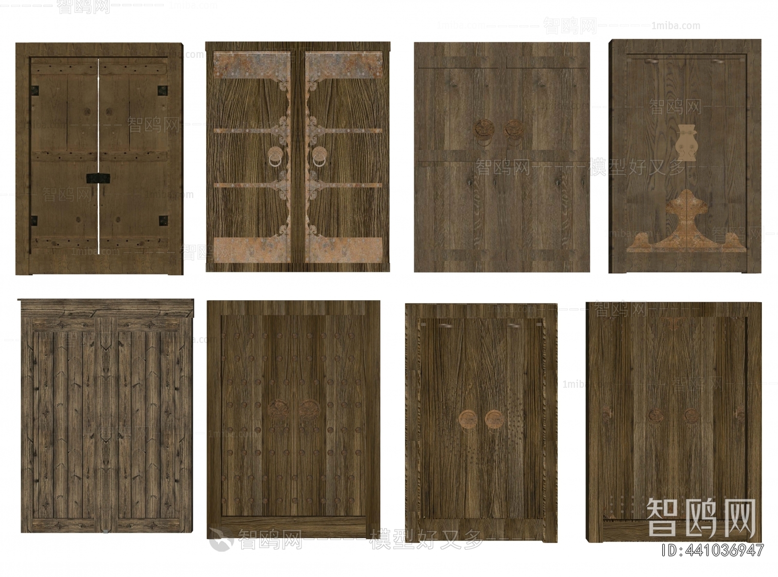 Chinese Style Double Door