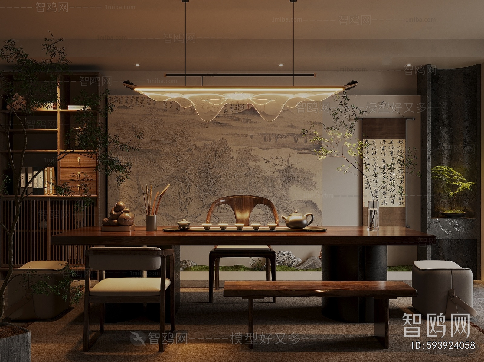 New Chinese Style Tea House