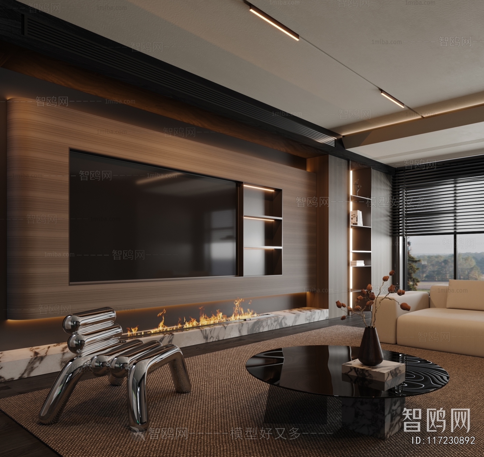 Modern A Living Room