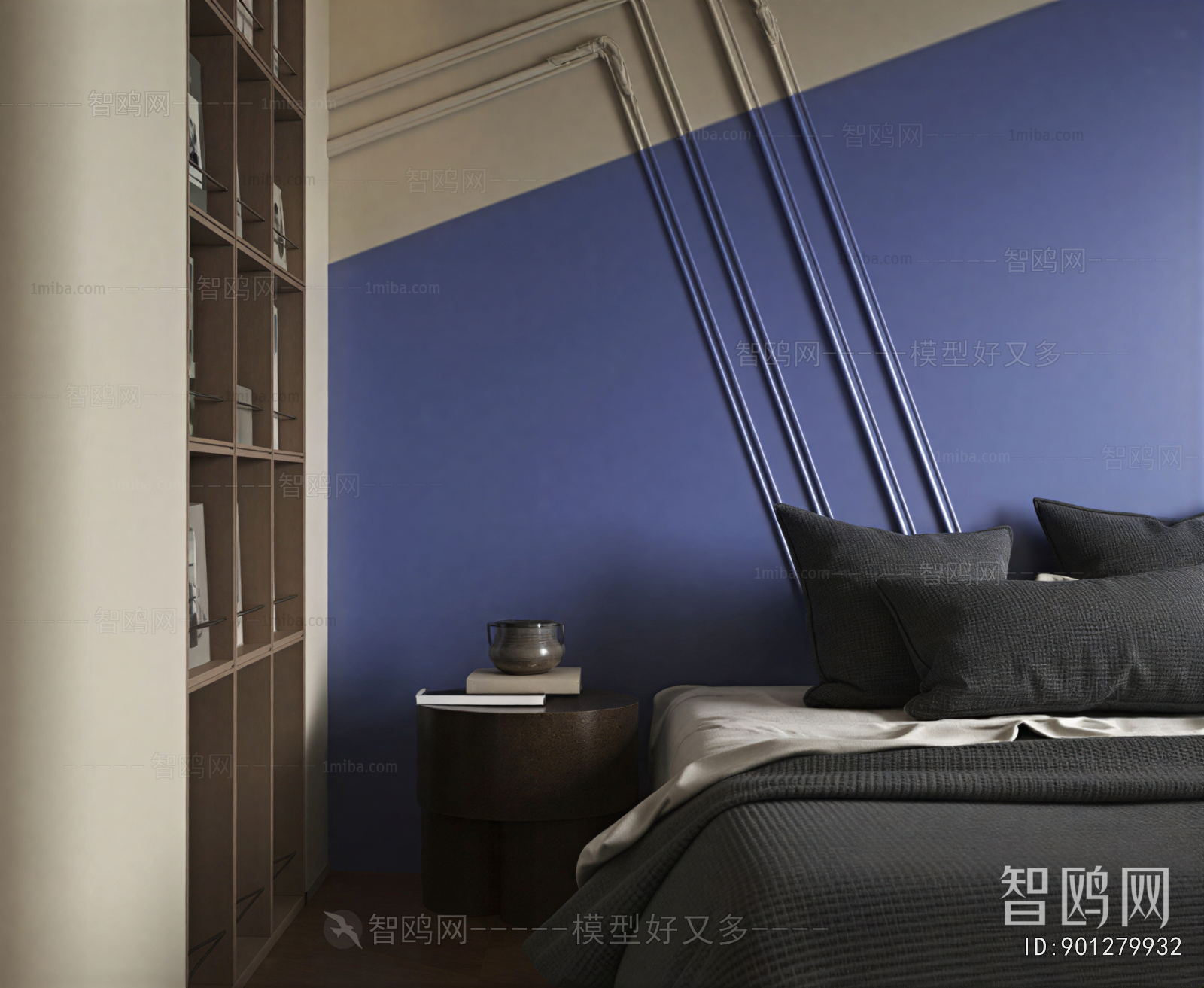 Modern Bedside Cupboard