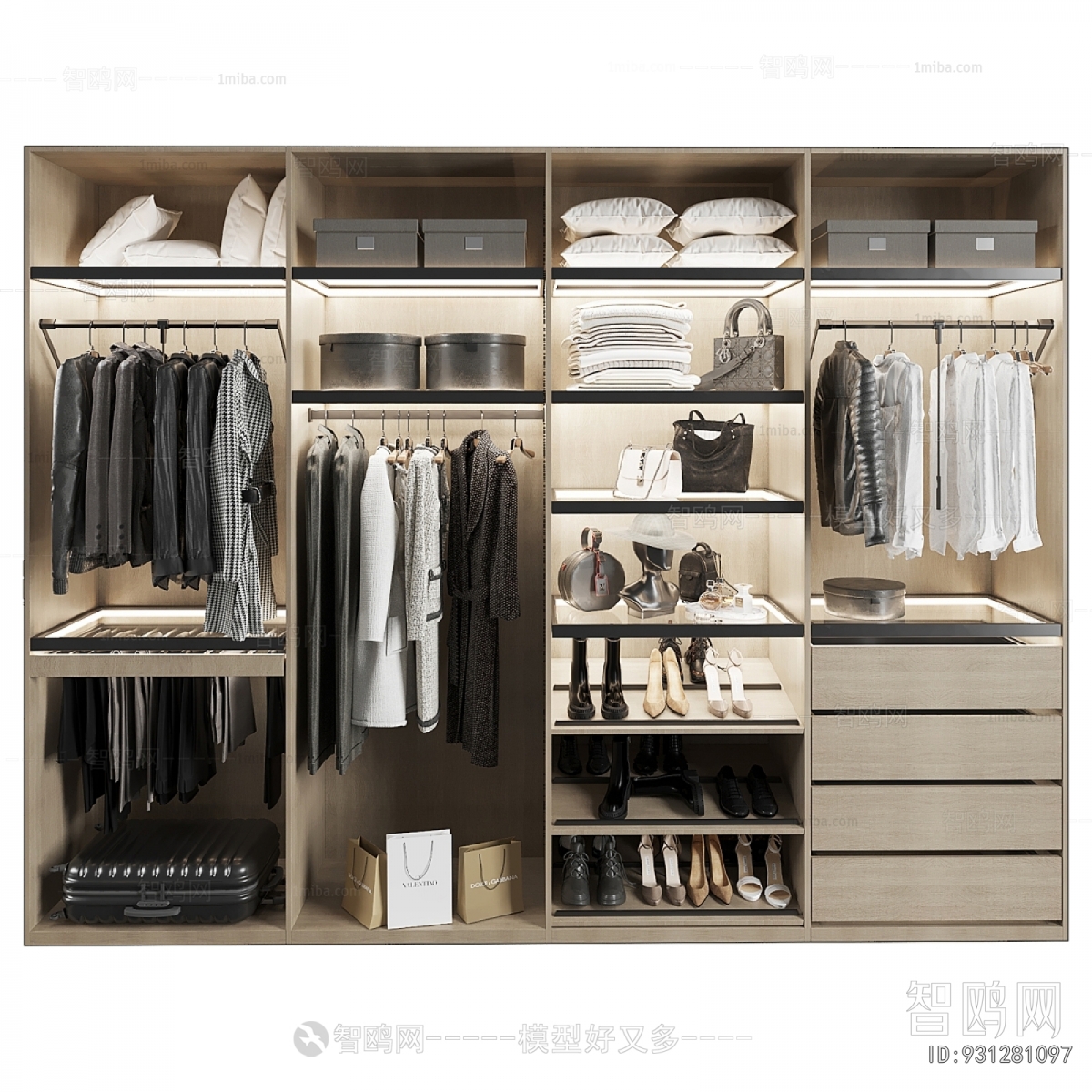 Modern The Wardrobe