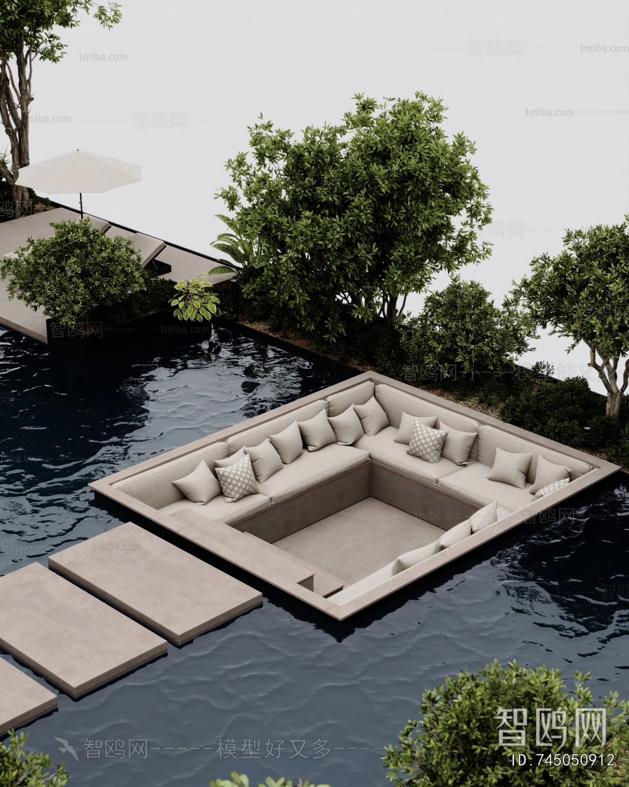 Modern Card Seat Sofa