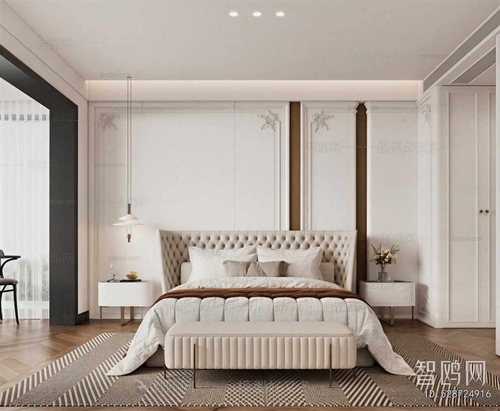 French Style Bedroom