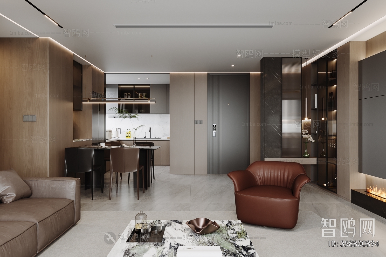 Modern A Living Room