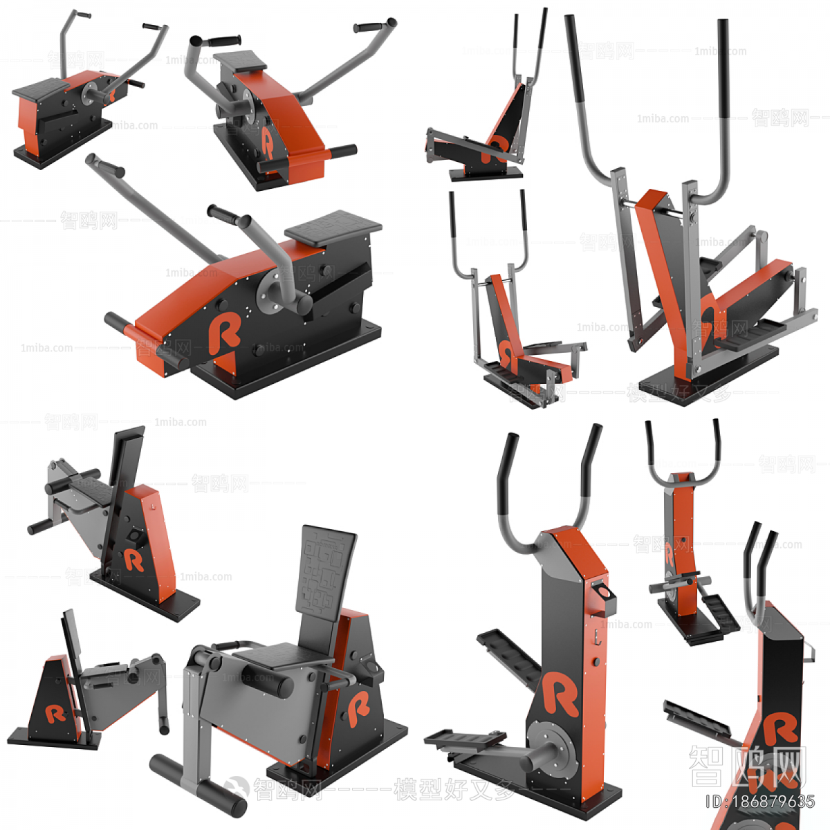 Modern Fitness Equipment