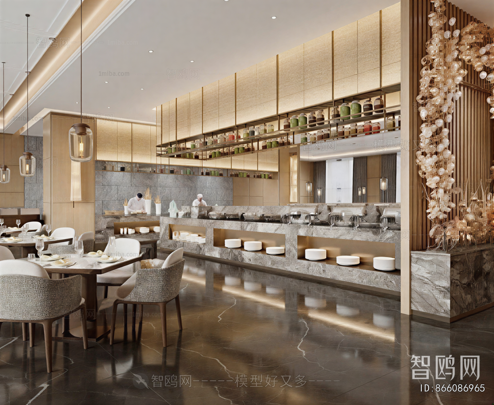 New Chinese Style Cafeteria